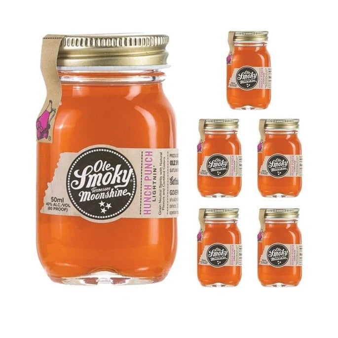 Ole Smoky - Punch Moonshine Minis (6) - TIPXY