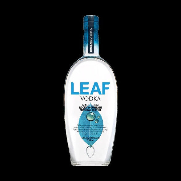 Leaf - Rocky Mountain Mineral Water Vodka - TIPXY