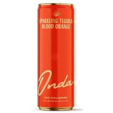 Onda Spakling Tequila Blood Orange (4 Pack) 12oz - TIPXY