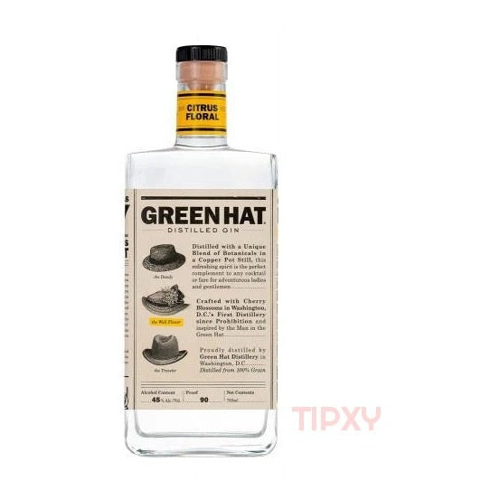 Green Hat - Distilled Citrus Floral - TIPXY