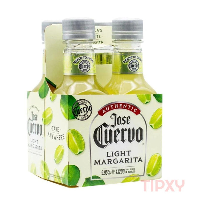 Jose Cuervo - Authentic Light Margarita Ready to Serve Cocktail (4 Pack) - TIPXY