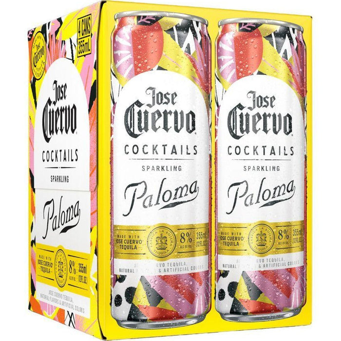 Jose Cuervo - Sparkling Paloma Ready to Serve Cocktail (4 Pack) - TIPXY
