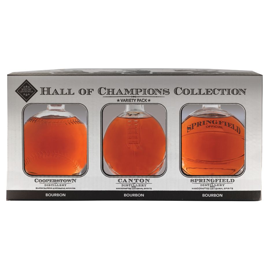 Cooperstown Distillery Hall Of Champions Bourbon Whiskey Variety Pac