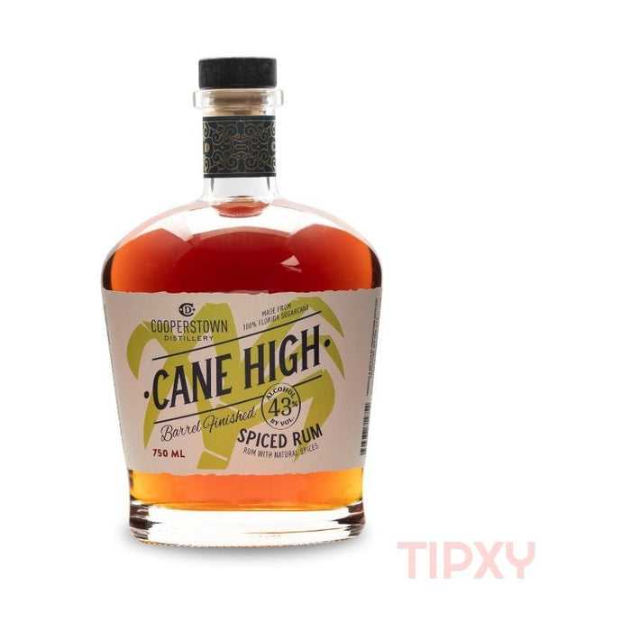 Cooperstown Distillery - Cane High Spiced Rum - TIPXY