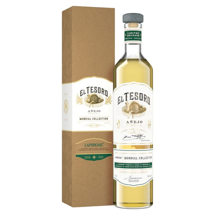 Ferment and Still - El Tesoro - Single Barrel Anejo The Laphroaig Edition Mundial Collection