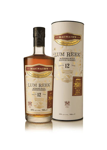 MacNair's - 12 Year Old Lum Reek Blended Malt Scotch Whisky Peated
