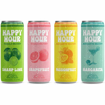 Happy Hour - Tequila Seltzer Variety Pack (8Pack) - TIPXY