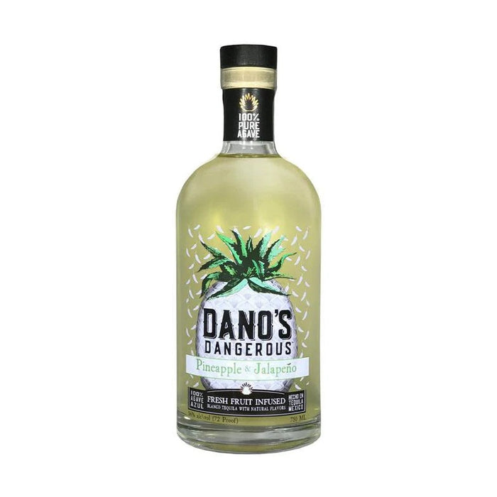 Dano's Dangerous Tequila - Pineapple and Jalapeno Fresh Fruit Infusion Tequila - TIPXY