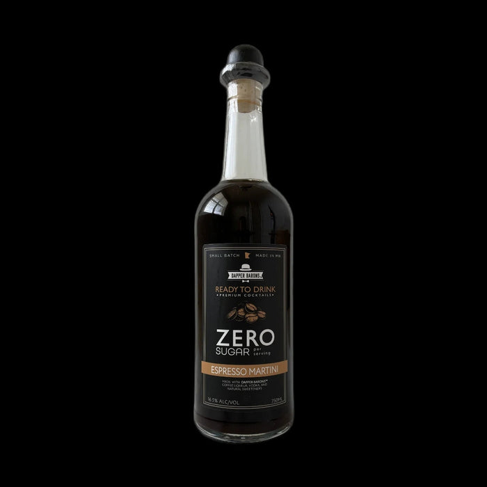 Dapper Barons - Espresso Martini Zero Sugar Ready to Serve Cocktail - TIPXY