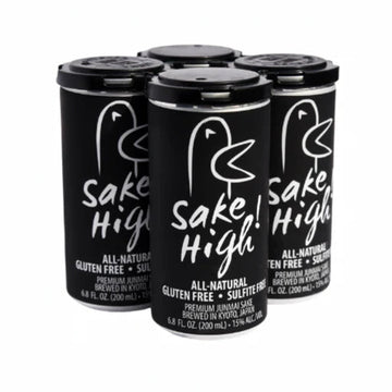 Sake High - Premium Junmai Sake Verison 2 (4 pack) - TIPXY