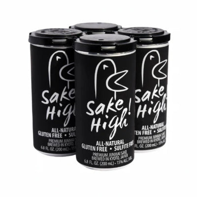 Sake High - Premium Junmai Sake Verison 2 (4 pack)