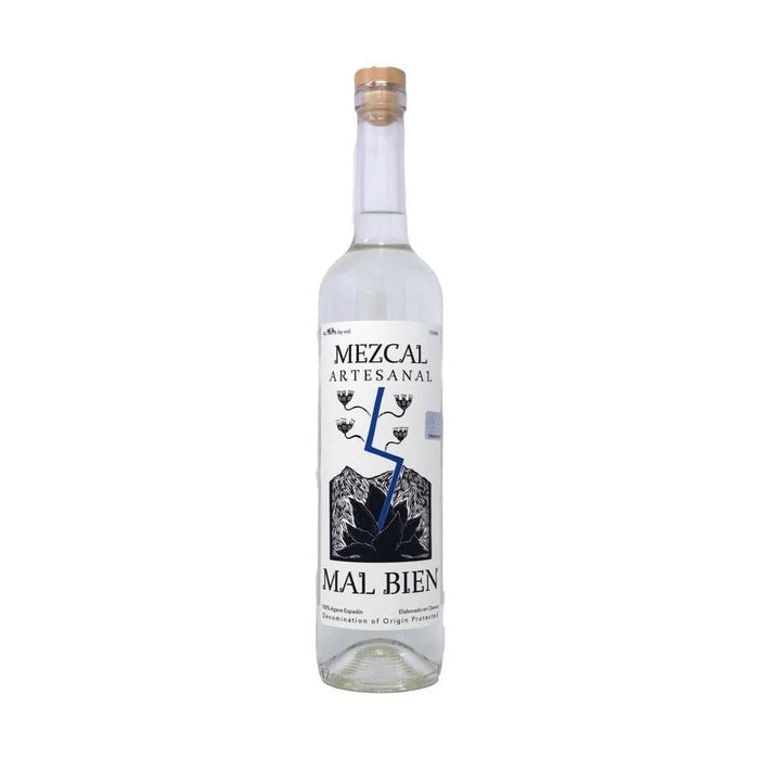 Mal Bien Mezcal Artesanal Espadin White Label (Batch #CLM12) - TIPXY