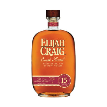 Elijah Craig - 15 Year Old Single Barrel Kentucky Straight Bourbon Whiskey - TIPXY