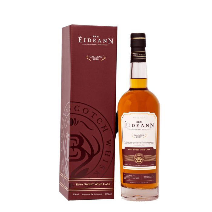Ben Eideann - Galilean Ruby - Highland Single Malt Scotch Whisky