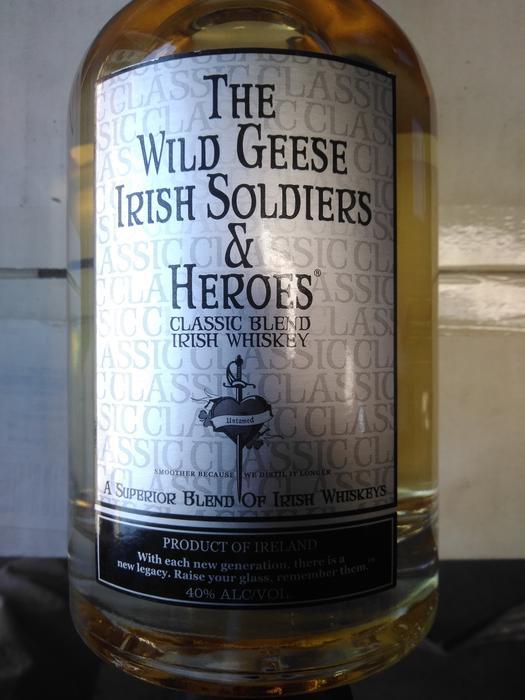 The Wild Geese - Irish Soldiers and Heroes Classic Blend Irish Whiskey