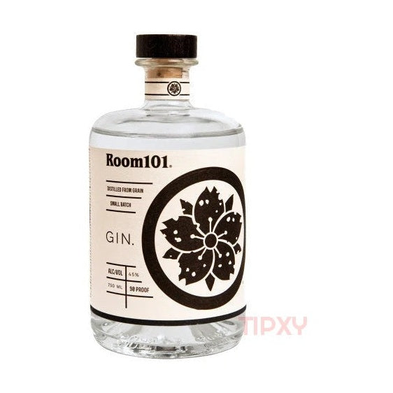 Room 101 - Distilled From Grain Small Batch Gin - TIPXY