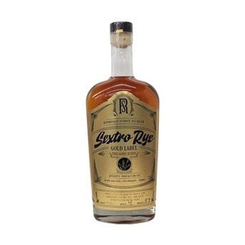 Sextro Rye - Gold Label Authentic Prohibition Rye Whiskey - TIPXY
