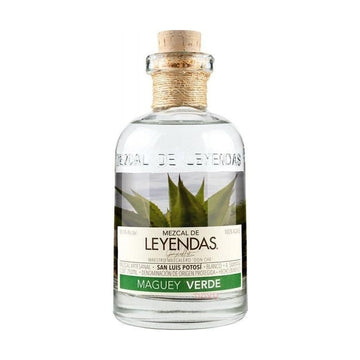 Mezcal de Leyendas - Maguey Verde Blanco Mezcal Artesanal - TIPXY