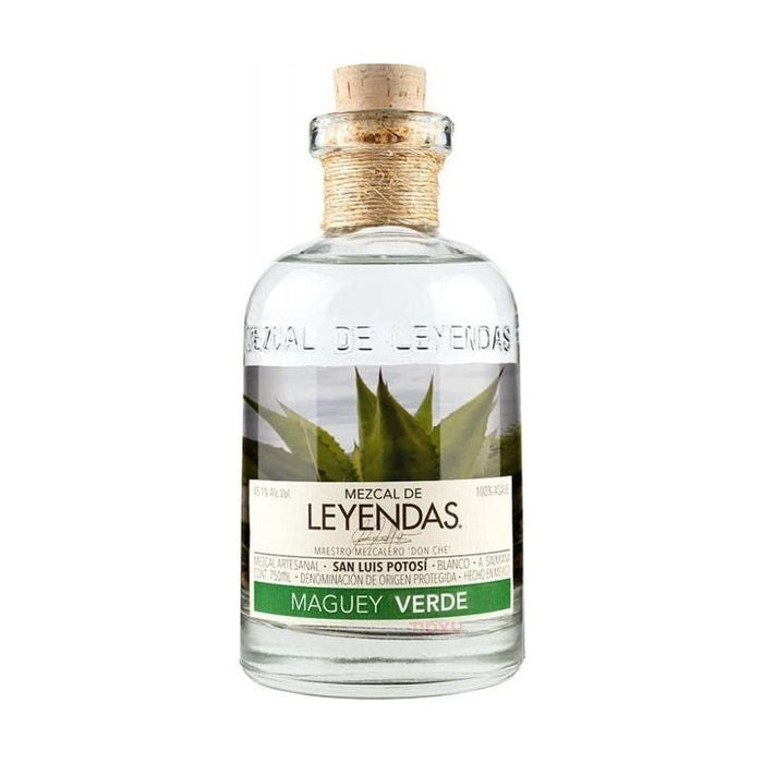 Mezcal de Leyendas - Maguey Verde Blanco Mezcal Artesanal - TIPXY