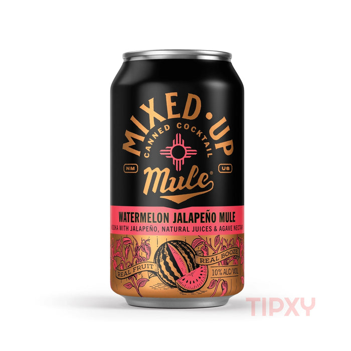 Mixed Up - Watermelon Jalapeno Mule 4pk - TIPXY