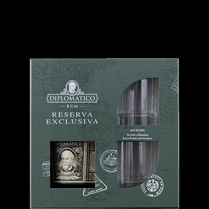 Diplomatico - Reserva Exclusiva Rum /w gift set