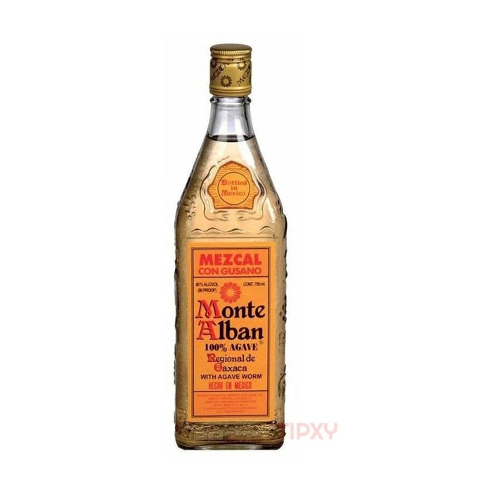 Monte Alban Mezcal Con Gusano 80 Proof - TIPXY