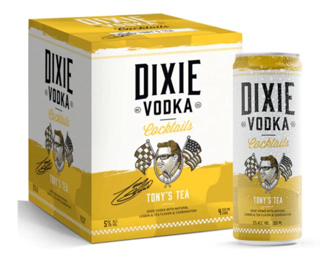 Dixie Vodka Cocktails - Tony's Tea (4 Pack) - TIPXY
