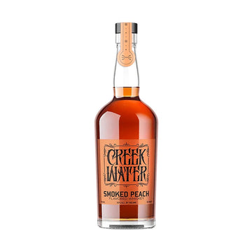 Creek Water - Smoked Peach Flavored Whiskey - TIPXY