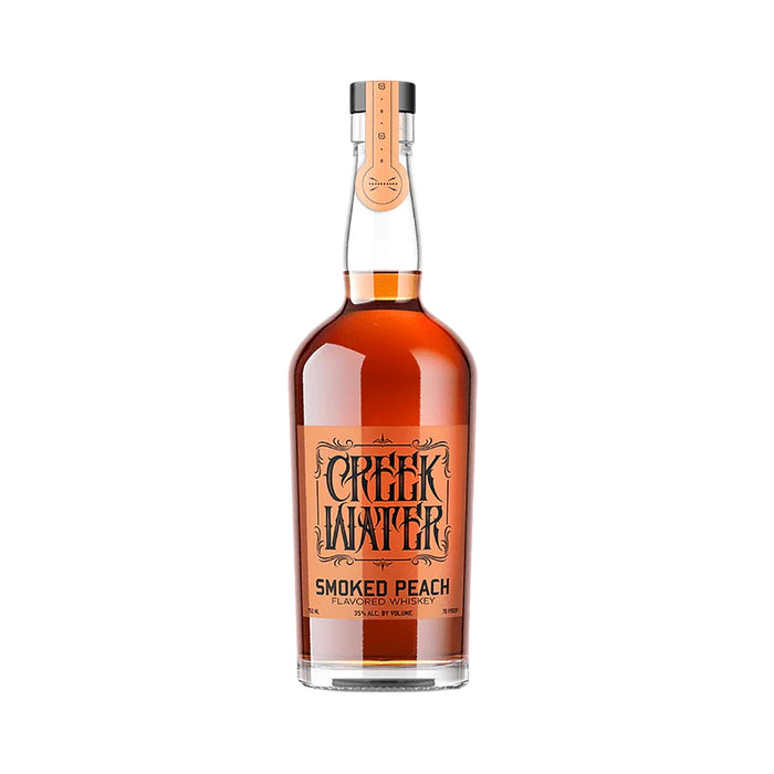 Creek Water - Smoked Peach Flavored Whiskey - TIPXY