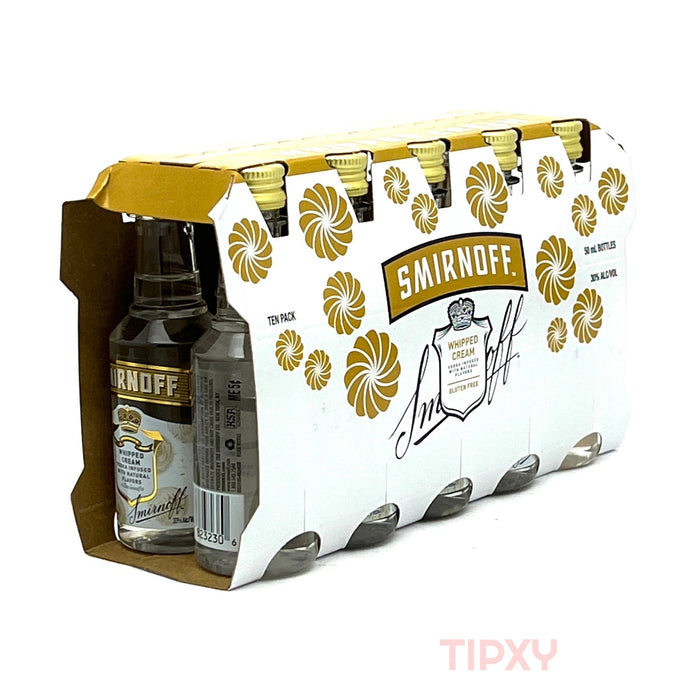 Smirnoff - Whipped Cream (10 pack) - TIPXY