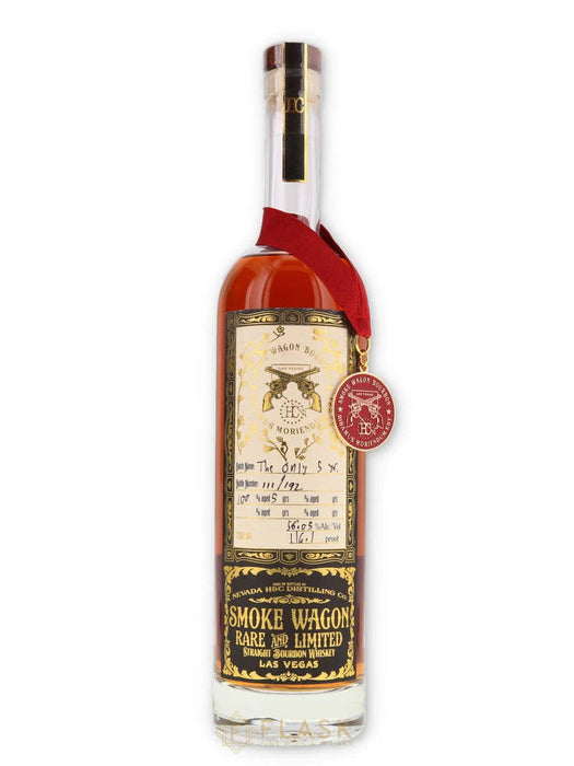 Smoke Wagon - Rare & Limited The Only 5 year Straight Bourbon Whiskey - TIPXY