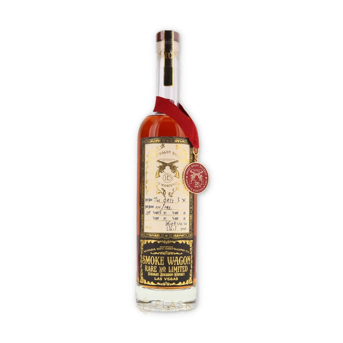 Smoke Wagon - Rare & Limited The Only 5 year Straight Bourbon Whiskey - TIPXY