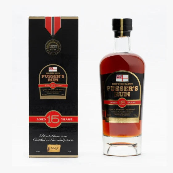 Pussers - British Navy 15 Year Old Rum - TIPXY