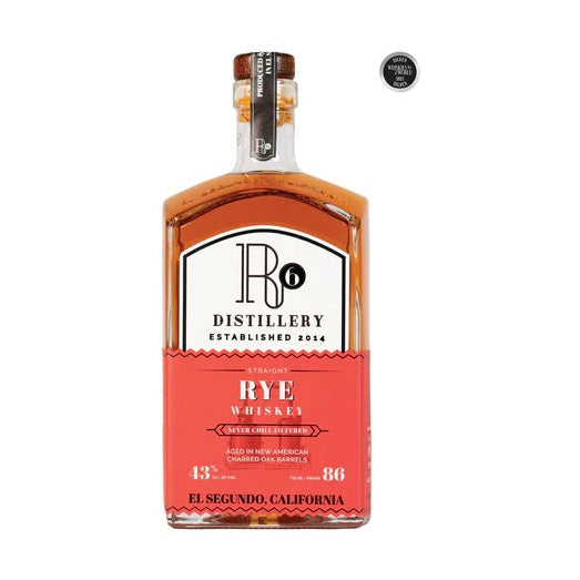 R6 Distillery - Straight Rye Whiskey - TIPXY