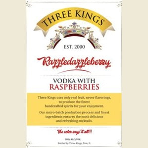 Three Kings - Razzledazzleberry Flavored Vodka - TIPXY