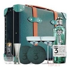 London Dry Gin Globe Trotter Unrivalled Martini Case - TIPXY