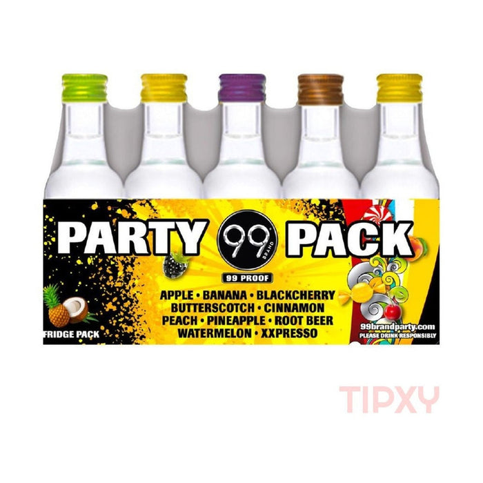 99 Brand - Fruit Flavor Party Pack (10 pack) Ready to Serve Cocktails