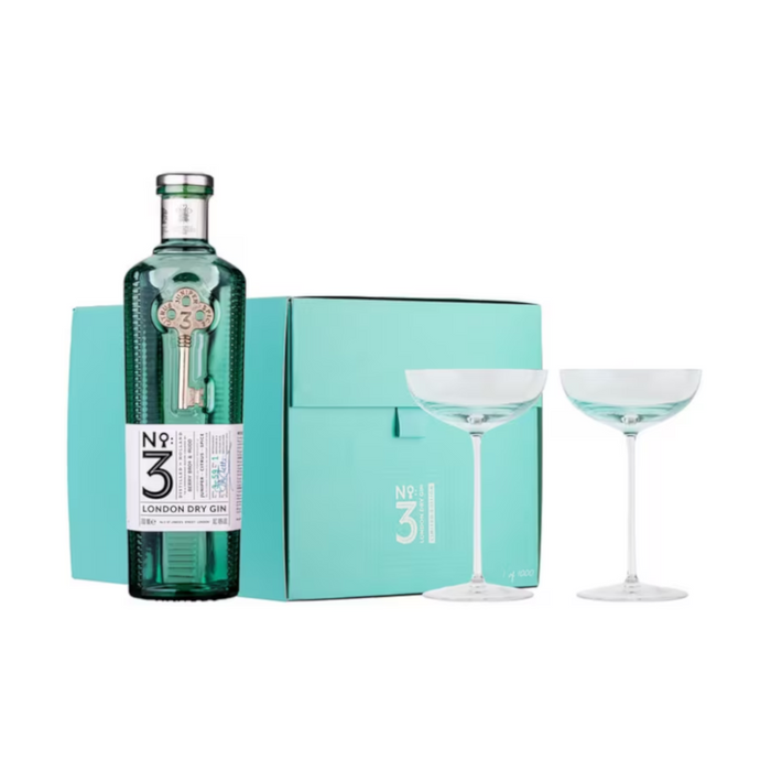 No. 3 - Gin Martini Gift Set 2 Glasses - TIPXY
