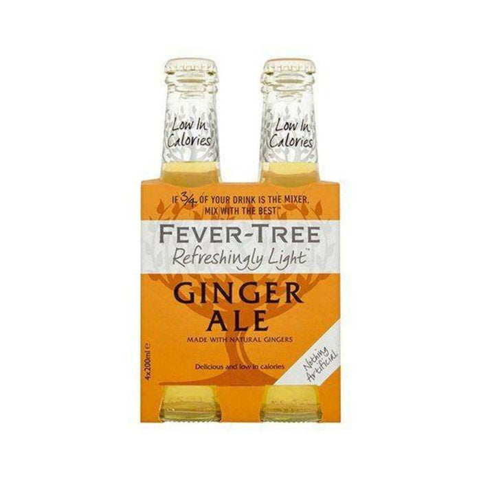 Fever Tree - Refreshing Light Ginger Ale (4 Pack) - TIPXY