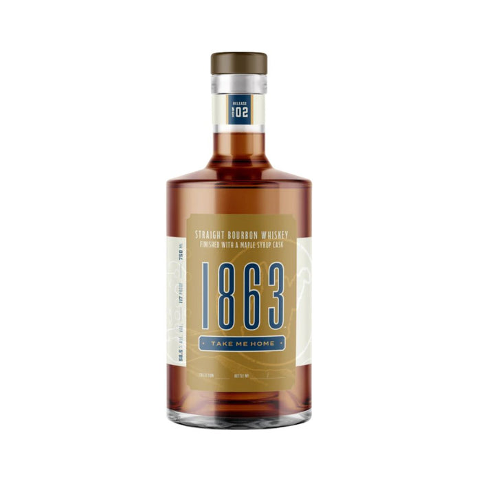 Swilled Dog - 1863 Take Me Home Straight Bourbon Whiskey Finished with a Maple Syrup Cask