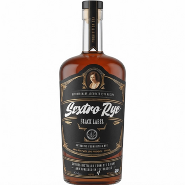 Sextro Rye - Black Label Cask Strength Authentic Prohibition Rye Whiskey - TIPXY