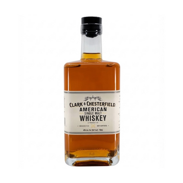 New England Sweetwater Farm and Distillery - Clark & Chesterfield American Single Malt Whiskey - TIPXY