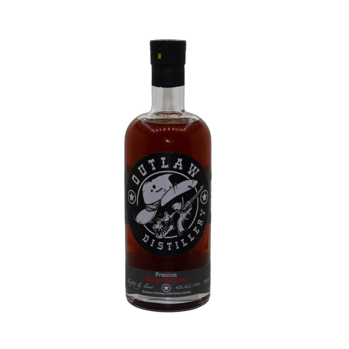 Outlaw Distillery - Honey Bourbon Whiskey - TIPXY