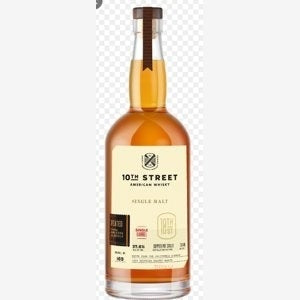 10 th Steet - Peated Single Malt Copper Pot Stills  Double Distilled - TIPXY