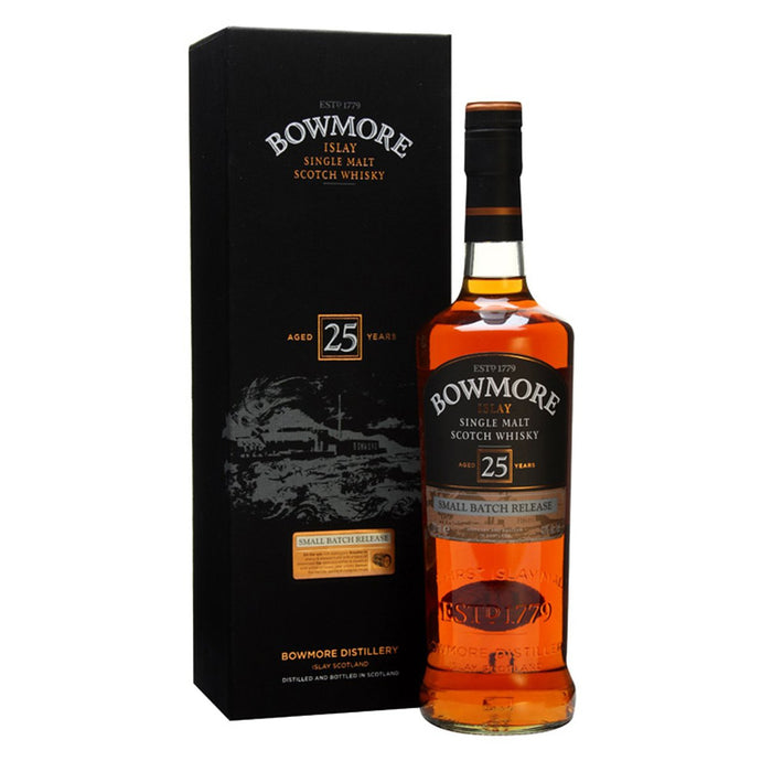 Bowmore - 25 Year Small Batch Islay Single Malt Scotch - TIPXY