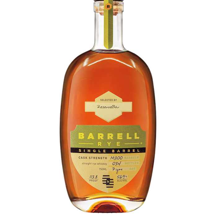 Barrell Craft Spirits - M300 Single Barrel Rye Whiskey - TIPXY