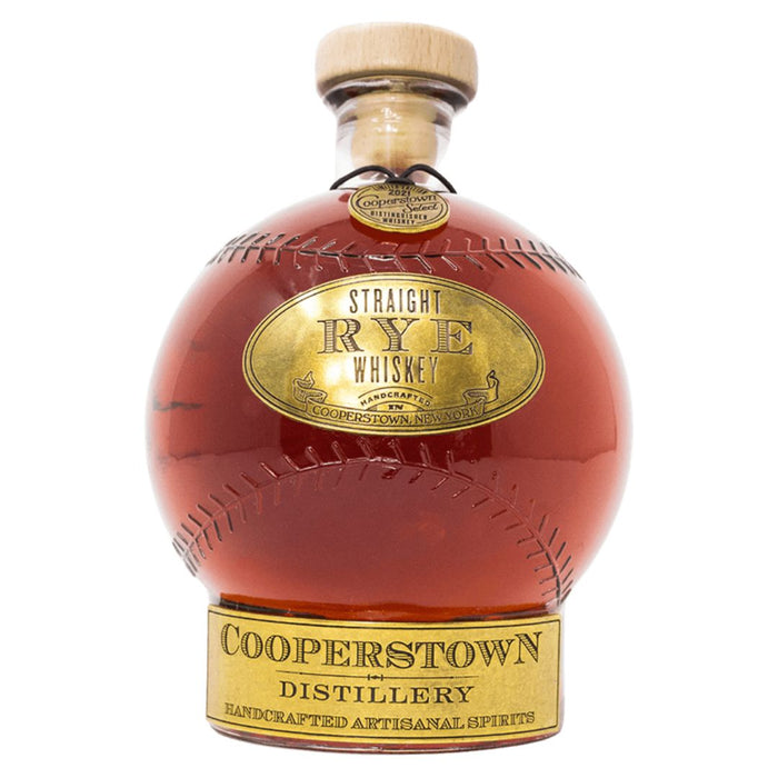 Cooperstown Distillery - Limited Edition Baseball Select Straight Rye Whiskey