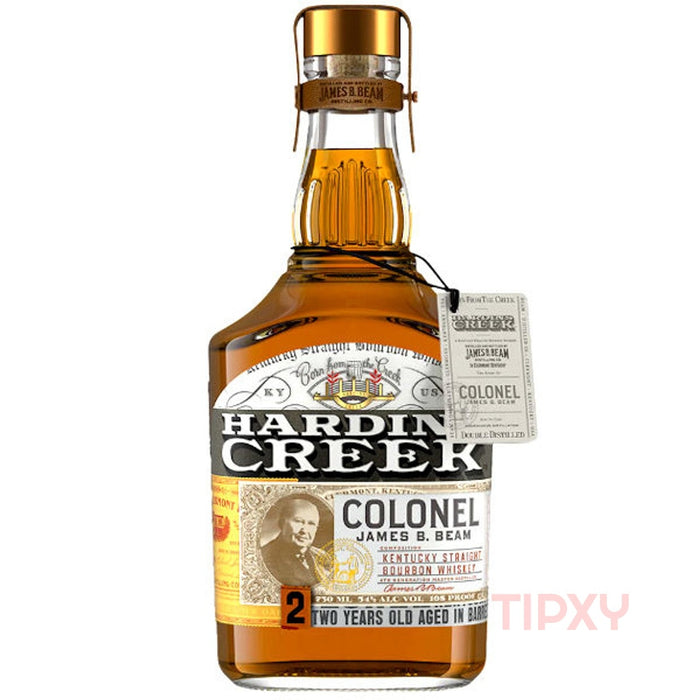 Hardin's Creek - Colonel James B. Beam Kentucky Straight Bourbon Whiskey - TIPXY