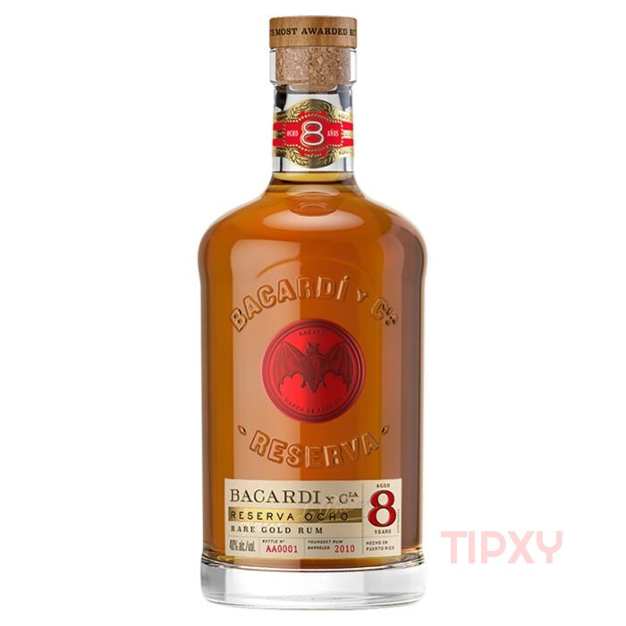 Bacardi - 8 Year Old Reserva Ocho Rye Cask Finish Rum