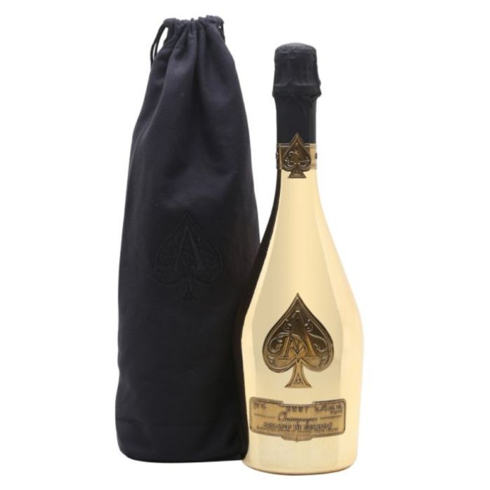 Armand De Brignac - Ace of Spades Brut Rose Champagne with Bag - TIPXY
